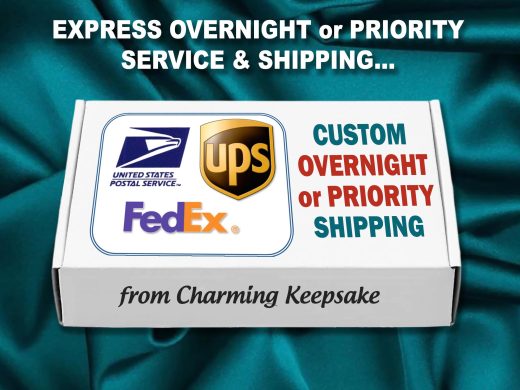 Express Overnight or 2-Day Priority Rush Service & Shipping – Fast Order Upgrade